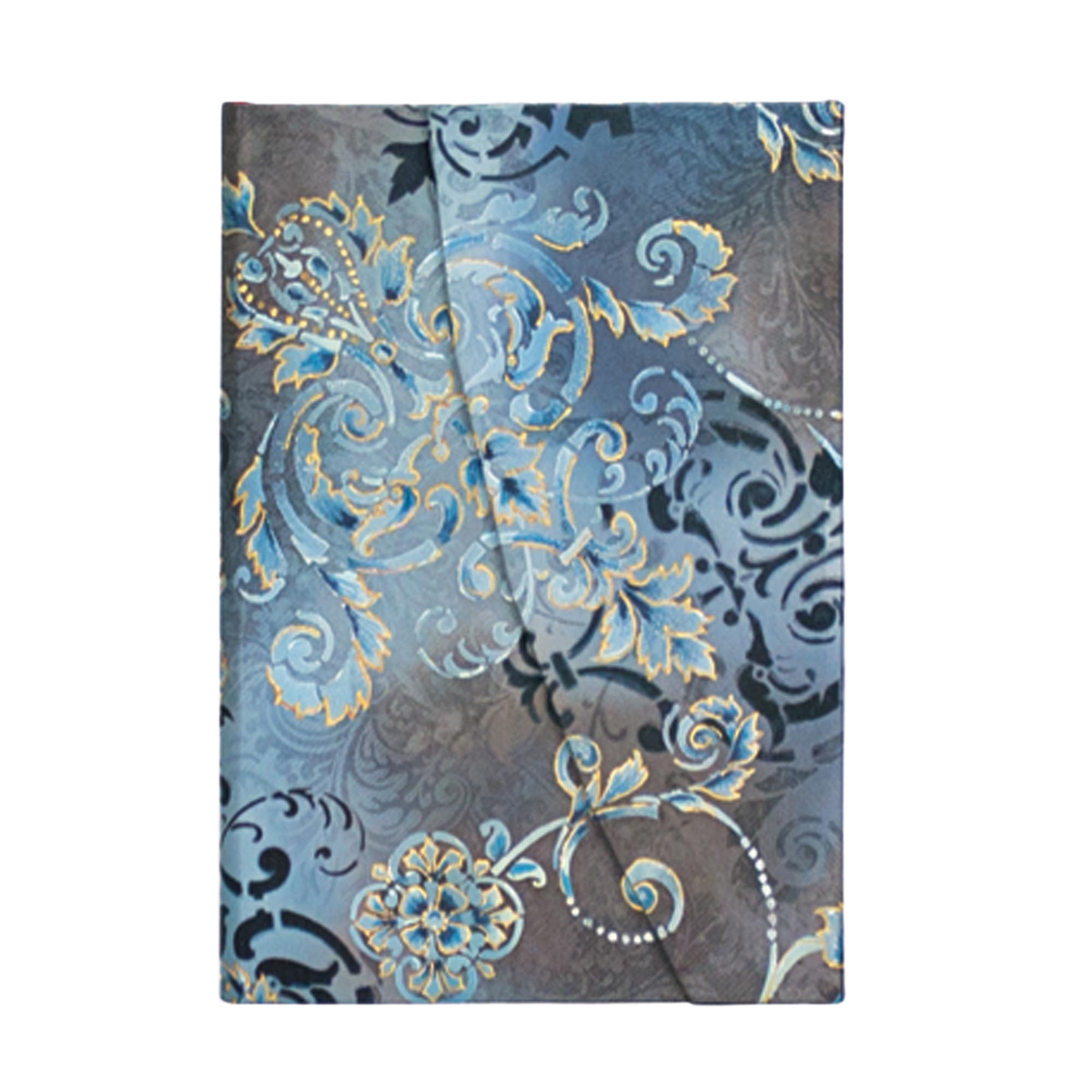 Paperblanks Gossamer Grey Mini Hardback Journal – Lined, 176 Pages – front cover