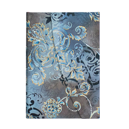 Paperblanks Gossamer Grey Mini Hardback Journal – Lined, 176 Pages – front cover