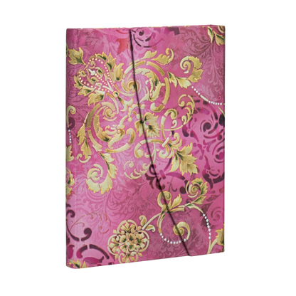 Paperblanks Polished Pearl Midi Hardback Journal – Lined, 144 Pages – angled view
