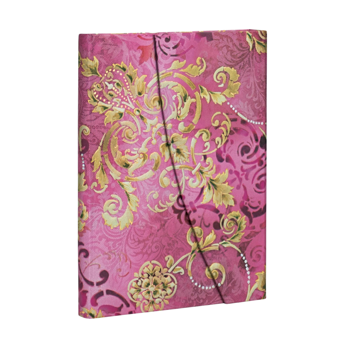 Paperblanks Polished Pearl Midi Hardback Journal – Plain, 144 Pages – angled view