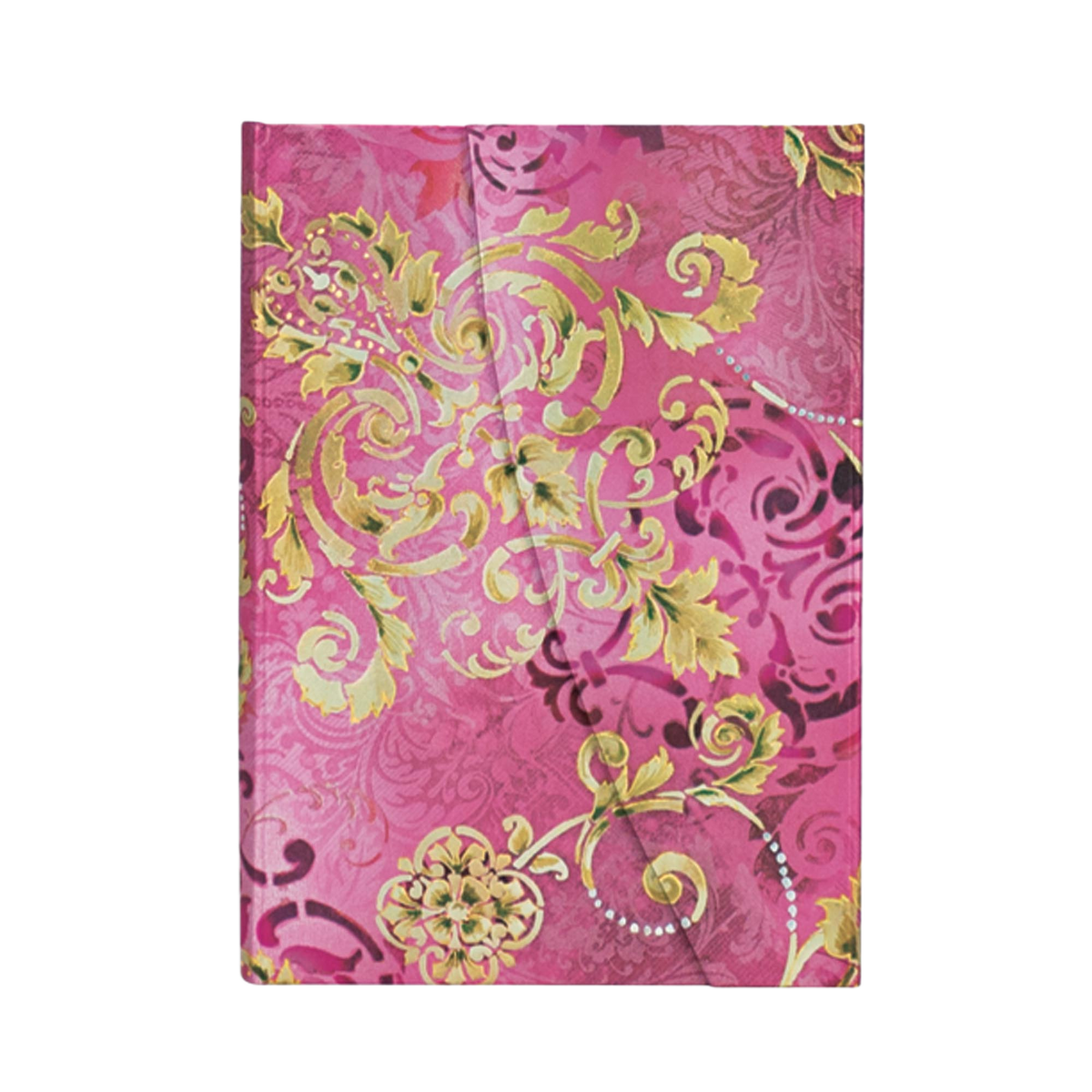 Paperblanks Polished Pearl Midi Hardback Journal – Plain, 144 Pages – front cover
