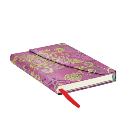 Paperblanks Polished Pearl Mini Hardback Journal – Plain, 176 Pages – page edge