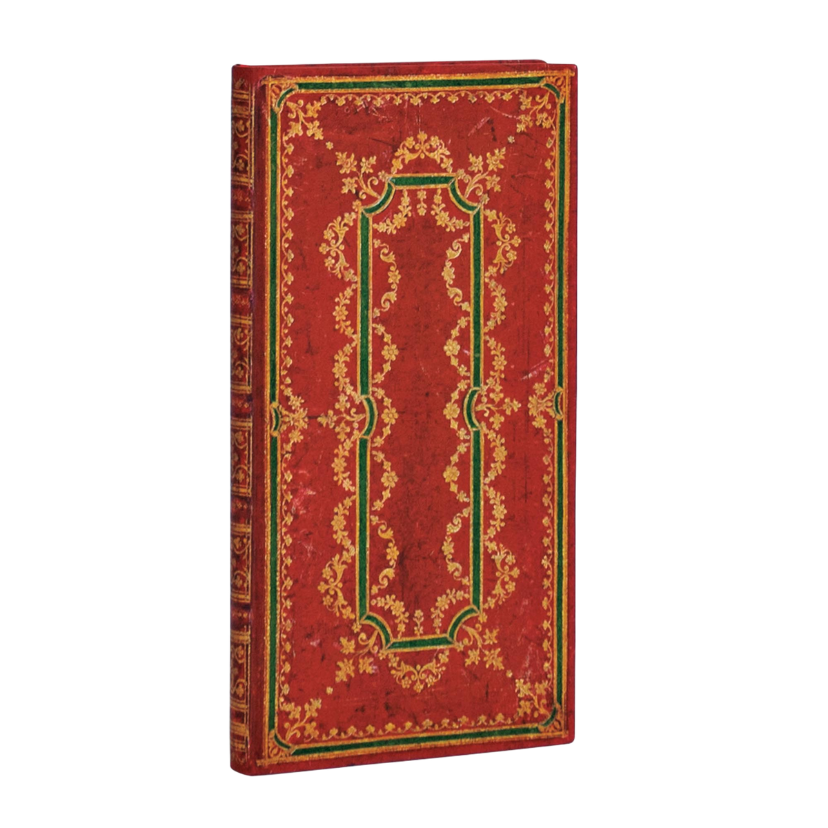 Paperblanks Ironberry Slim Hardback Journal – Lined, 176 Pages – angled view