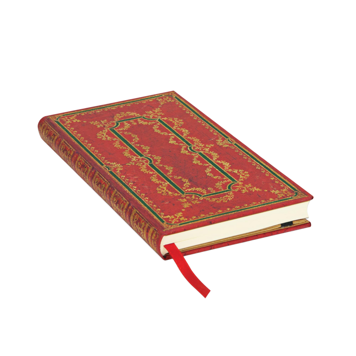 Paperblanks Ironberry Slim Hardback Journal – Lined, 176 Pages – page edge