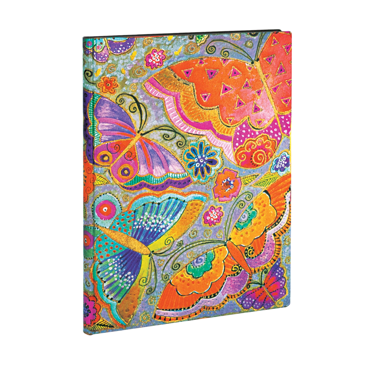 Paperblanks Flutterbyes Ultra Softback Flexi Journal – Lined, 176 Pages – angled view