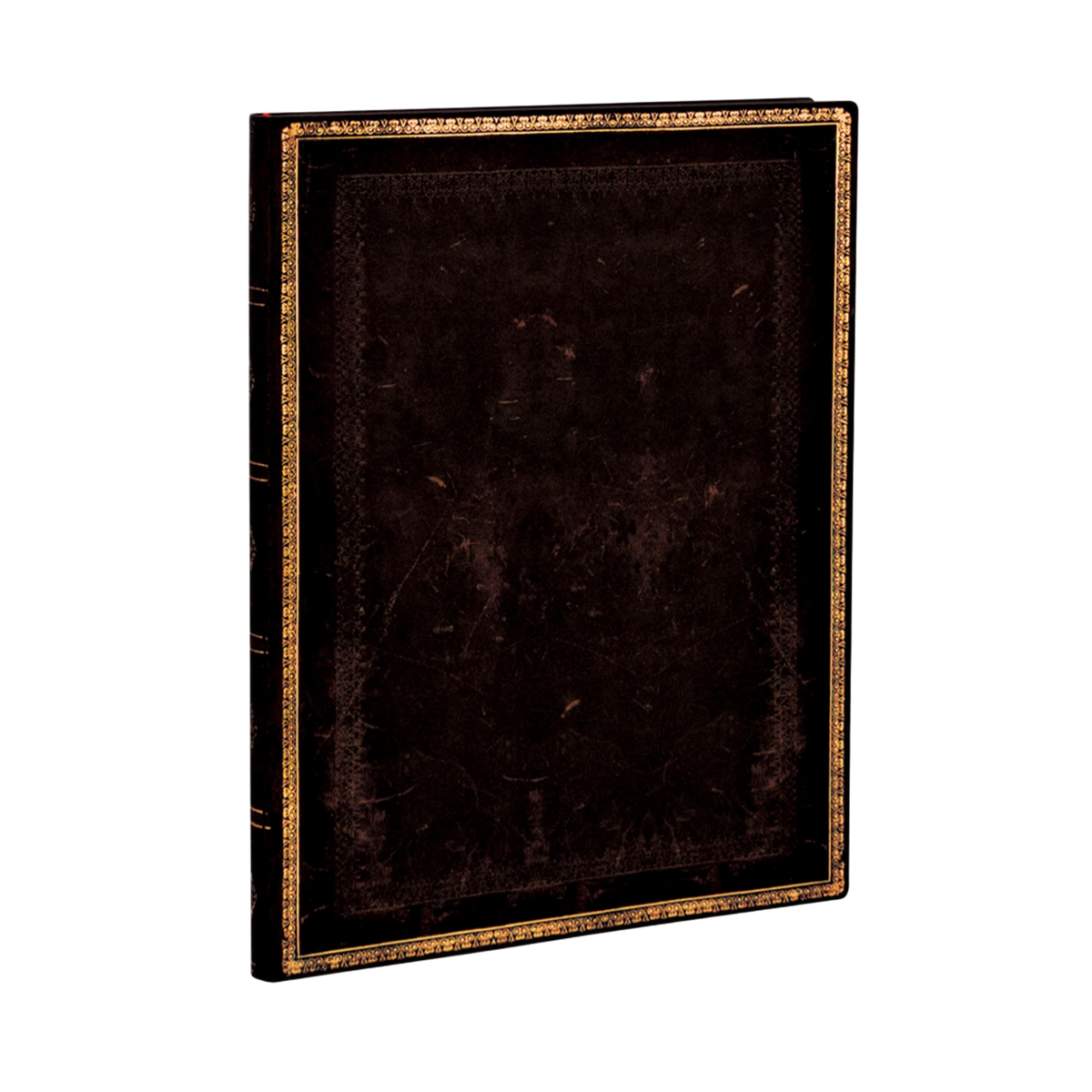 Paperblanks Black Moroccan Ultra Softback Flexi Journal – Lined, 176 Pages – angled view
