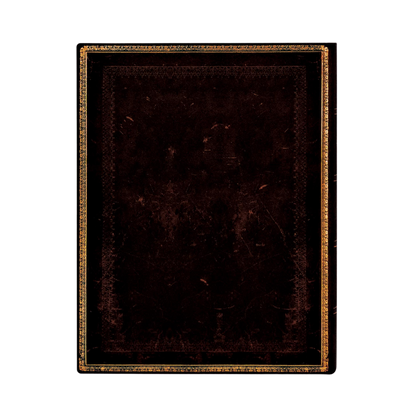 Paperblanks Black Moroccan Ultra Softback Flexi Journal – Lined, 176 Pages – back cover