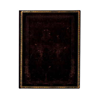 Paperblanks Black Moroccan Ultra Softback Flexi Journal – Lined, 176 Pages – front cover