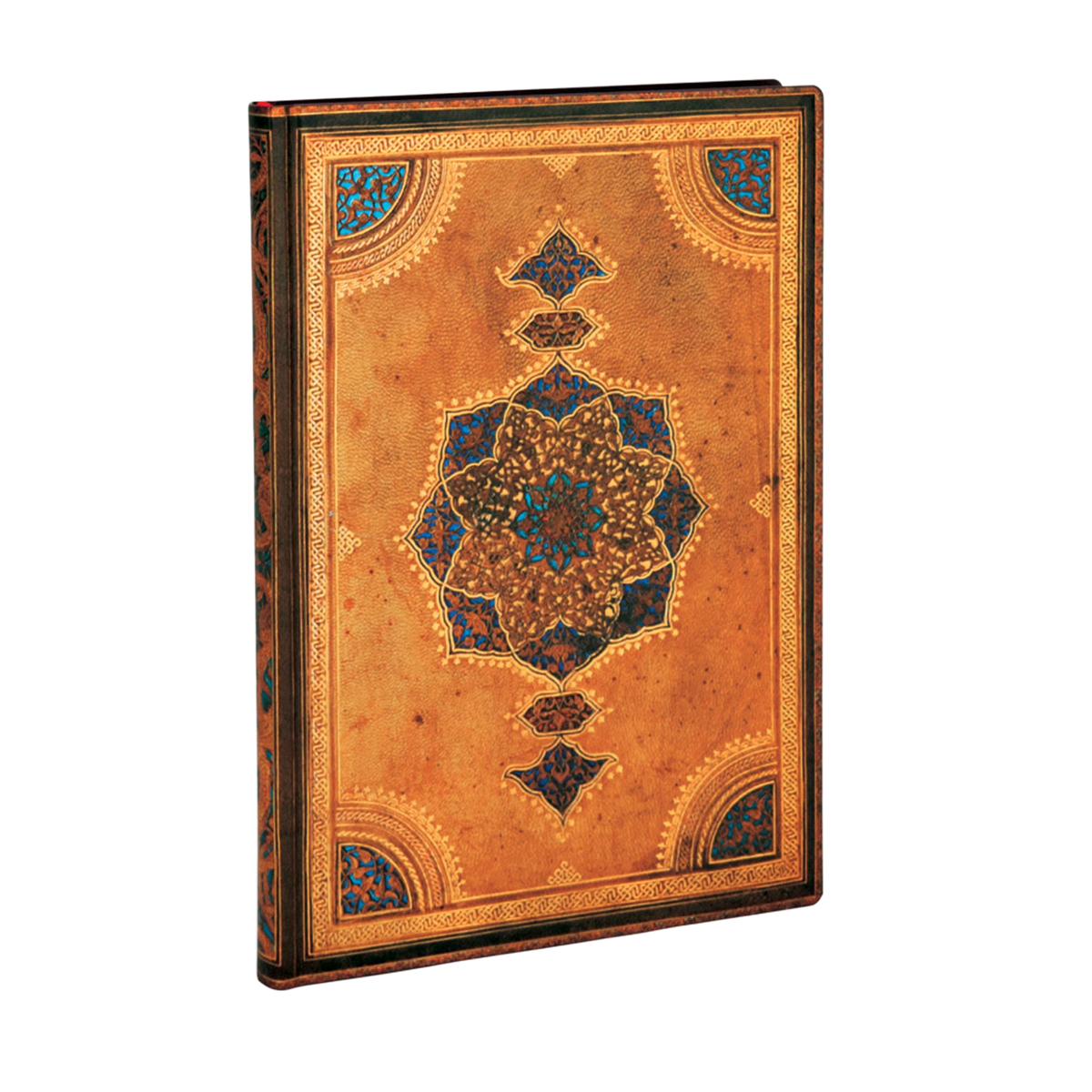 Paperblanks Safavid Midi Softback Flexi Journal – Lined, 176 Pages – angled view