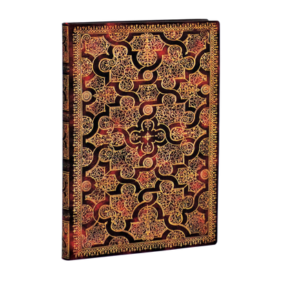 Paperblanks Mystique Midi Softback Flexi Journal – Lined, 176 Pages – angled view