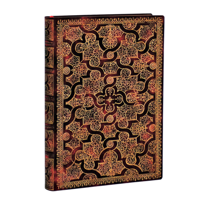 Paperblanks Mystique Midi Softback Flexi Journal – Lined, 240 Pages – angled view