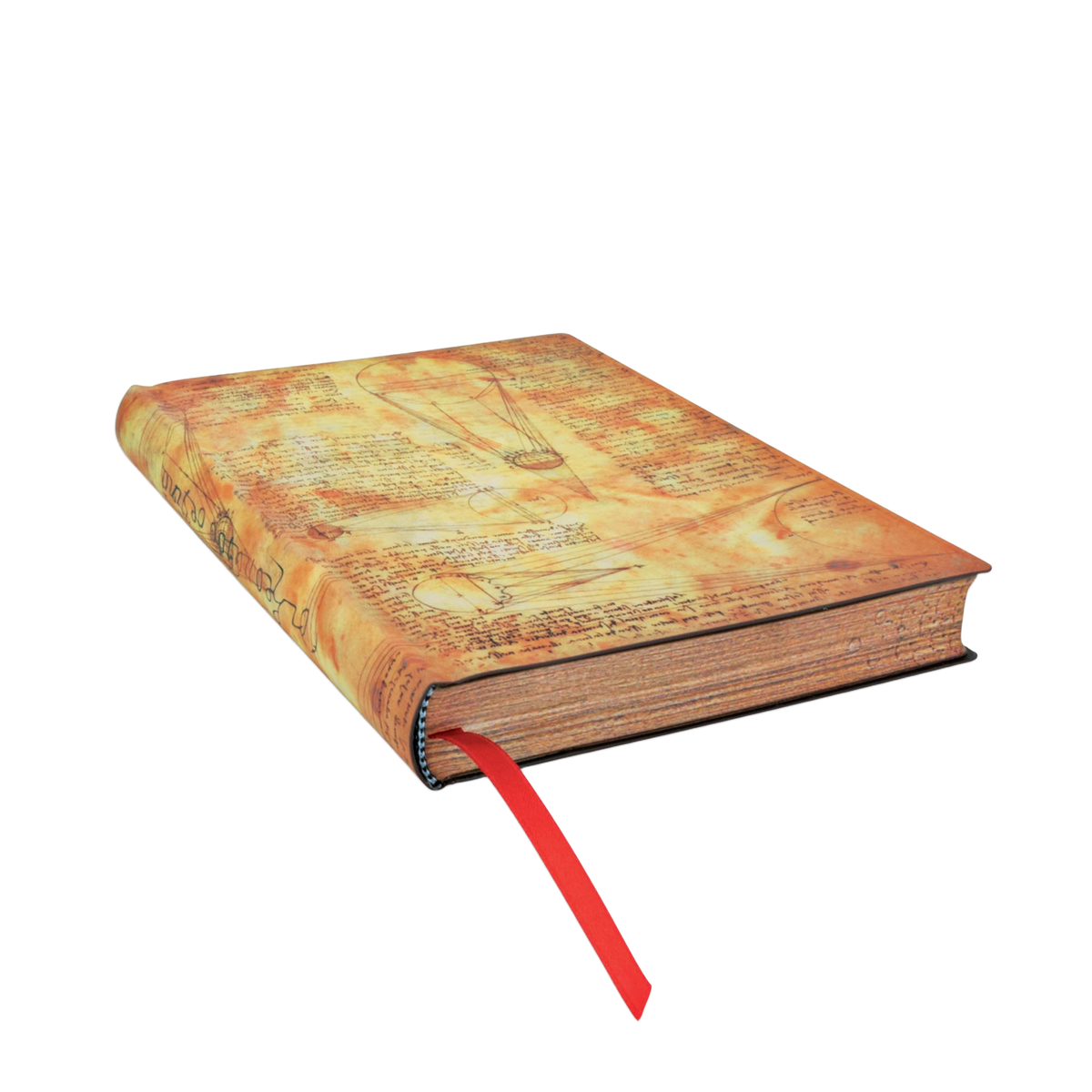Paperblanks Sun & Moonlight Midi Softback Flexi Journal – Lined, 240 Pages – page edge