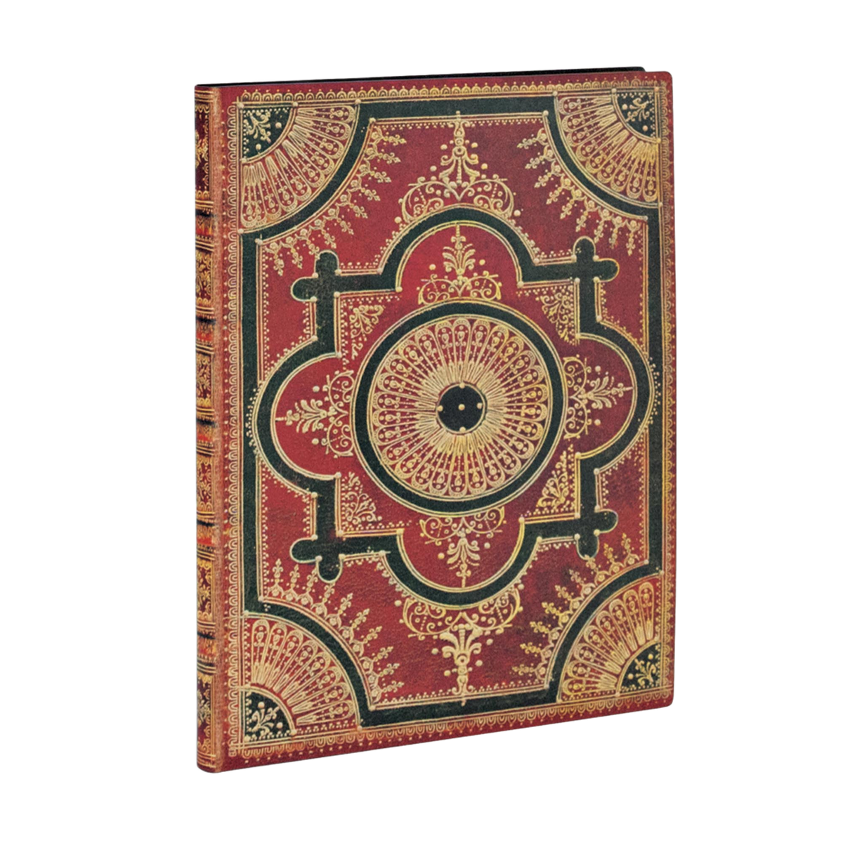 Paperblanks Ventaglio Rosso Kraft Ultra Softback Flexi Journal – Lined, 176 Pages – angled view
