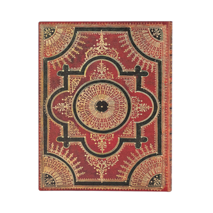 Paperblanks Ventaglio Rosso Kraft Ultra Softback Flexi Journal – Lined, 176 Pages – back cover