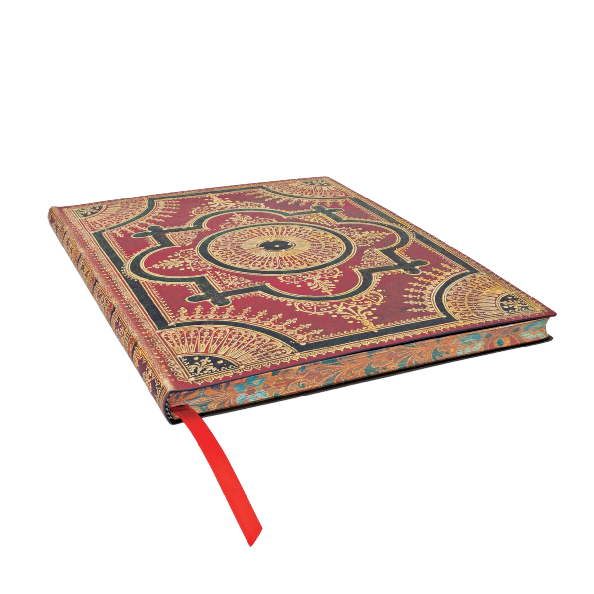 Paperblanks Ventaglio Rosso Kraft Ultra Softback Flexi Journal – Lined, 176 Pages – page edge