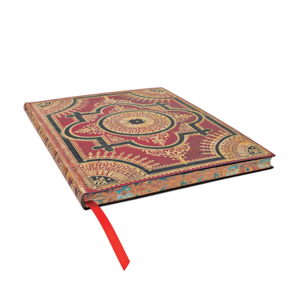 Paperblanks Ventaglio Rosso Kraft Ultra Softback Flexi Journal – Lined, 176 Pages – page edge
