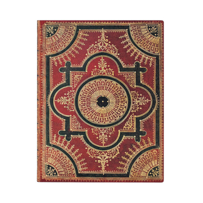 Paperblanks Ventaglio Rosso Kraft Ultra Softback Flexi Journal – Lined, 176 Pages – front cover