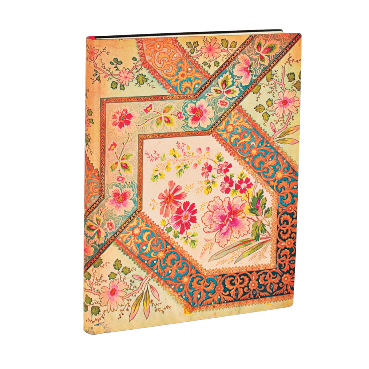 Paperblanks Filigree Floral Ivory Ultra Softback Flexi Journal – Lined, 240 Pages – angled view