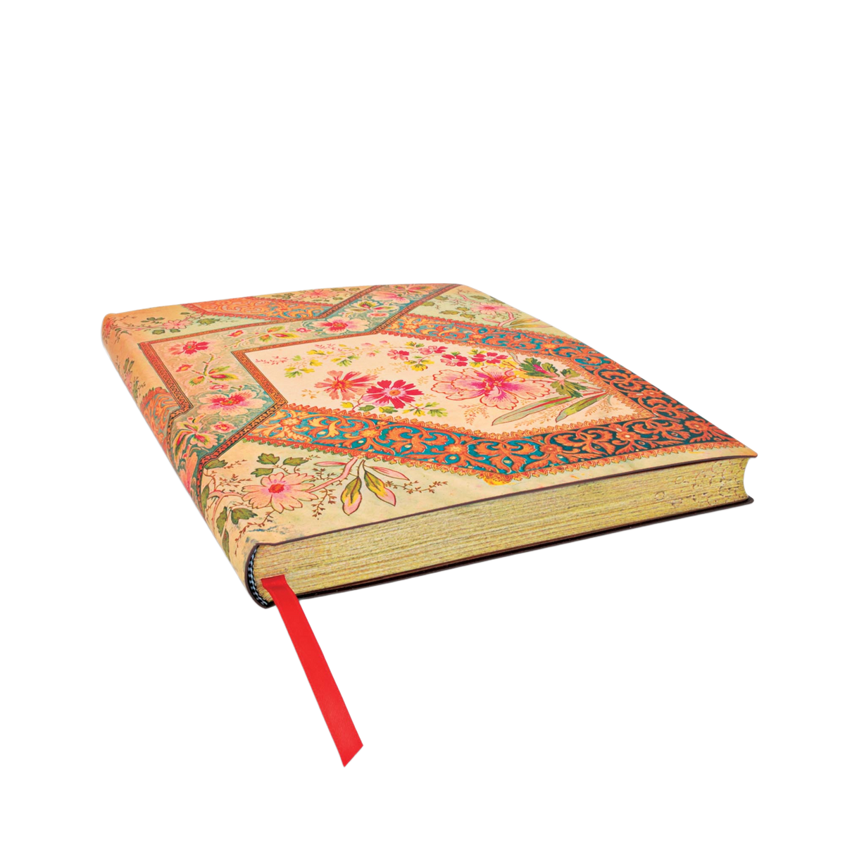 Paperblanks Filigree Floral Ivory Ultra Softback Flexi Journal – Lined, 240 Pages – page edge