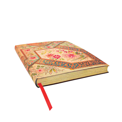 Paperblanks Filigree Floral Ivory Ultra Softback Flexi Journal – Lined, 240 Pages – page edge