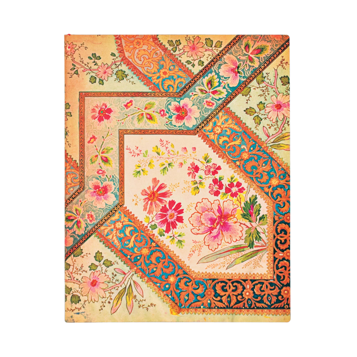 Paperblanks Filigree Floral Ivory Ultra Softback Flexi Journal – Lined, 240 Pages – front cover
