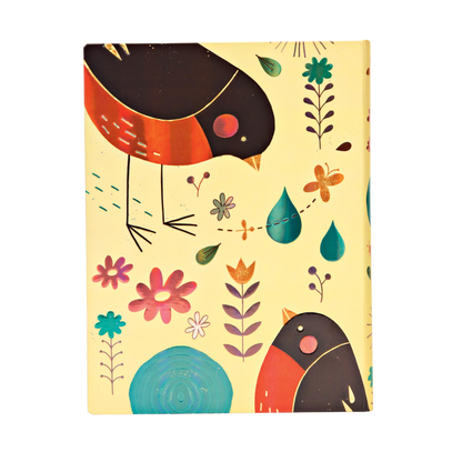 Paperblanks Mother Robin Ultra Hardback 5-Year Snapshot Journal – back cover