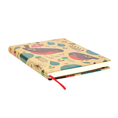 Paperblanks Mother Robin Ultra Hardback 5-Year Snapshot Journal – page edge