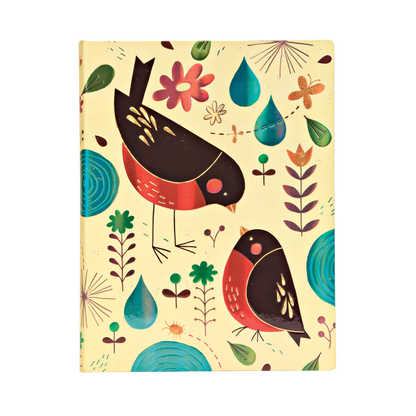 Paperblanks Mother Robin Ultra Hardback 5-Year Snapshot Journal – front cover