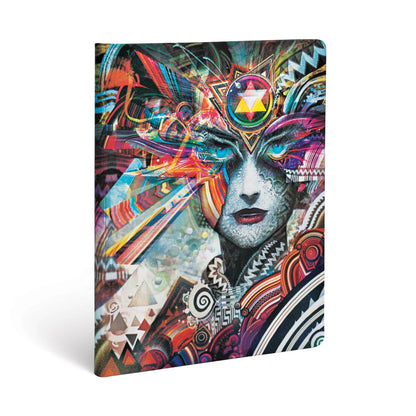 Paperblanks Revolution Ultra Hardback Journal – Plain, 144 Pages – angled view