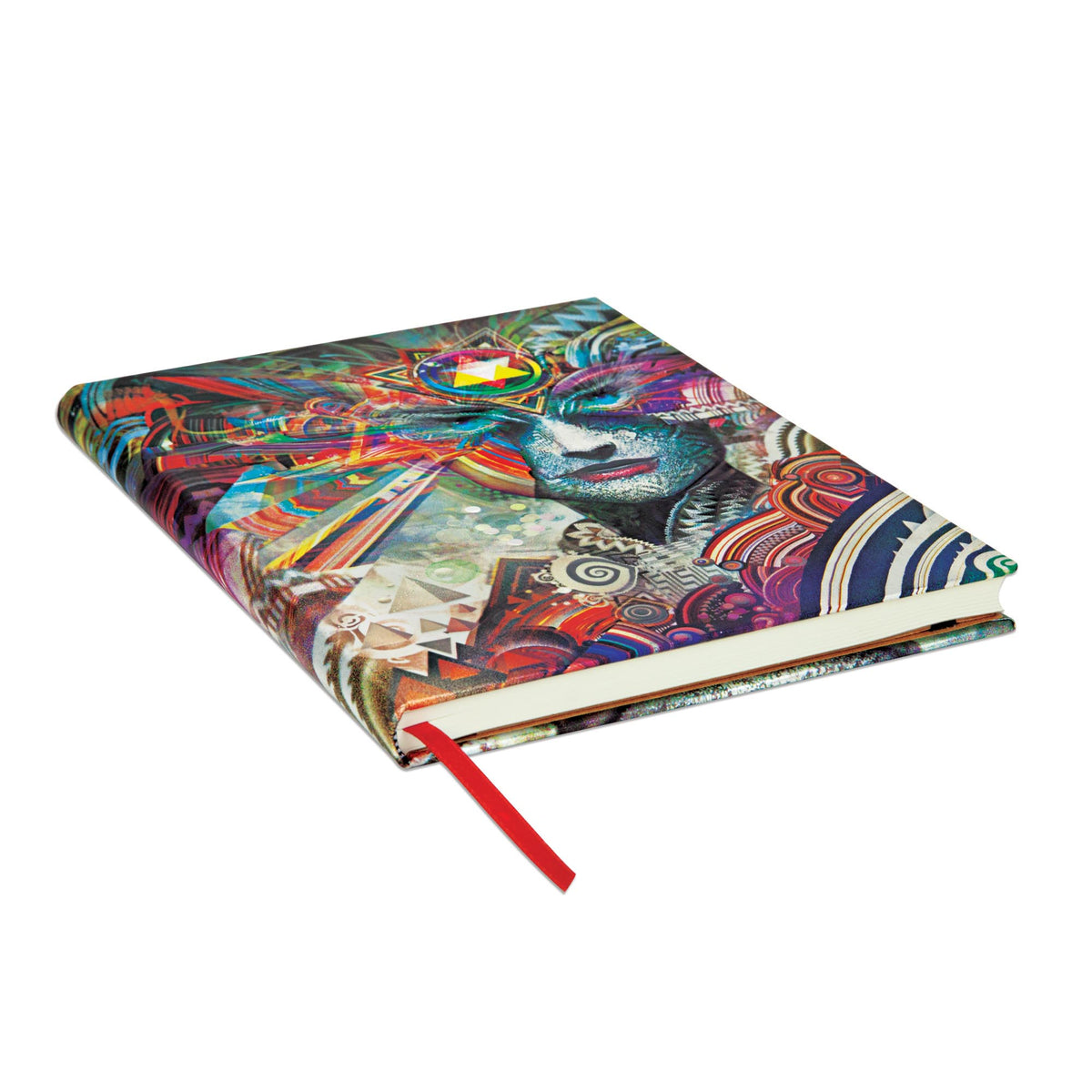 Paperblanks Revolution Ultra Hardback Journal – Plain, 144 Pages – page edge