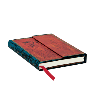 Paperblanks Lewis Carroll, Alice in Wonderland Mini Hardback Journal – Plain, 176 Pages – page edge