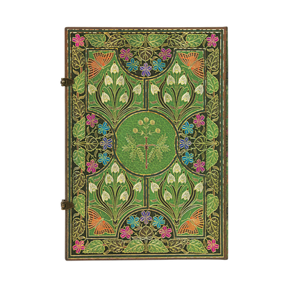 Paperblanks Poetry in Bloom Grande Hardback Journal – Plain, 128 Pages – back cover