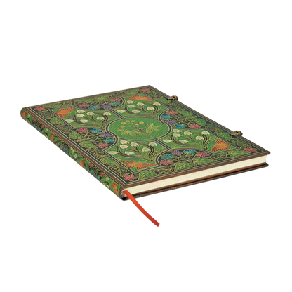 Paperblanks Poetry in Bloom Grande Hardback Journal – Plain, 128 Pages – page edge