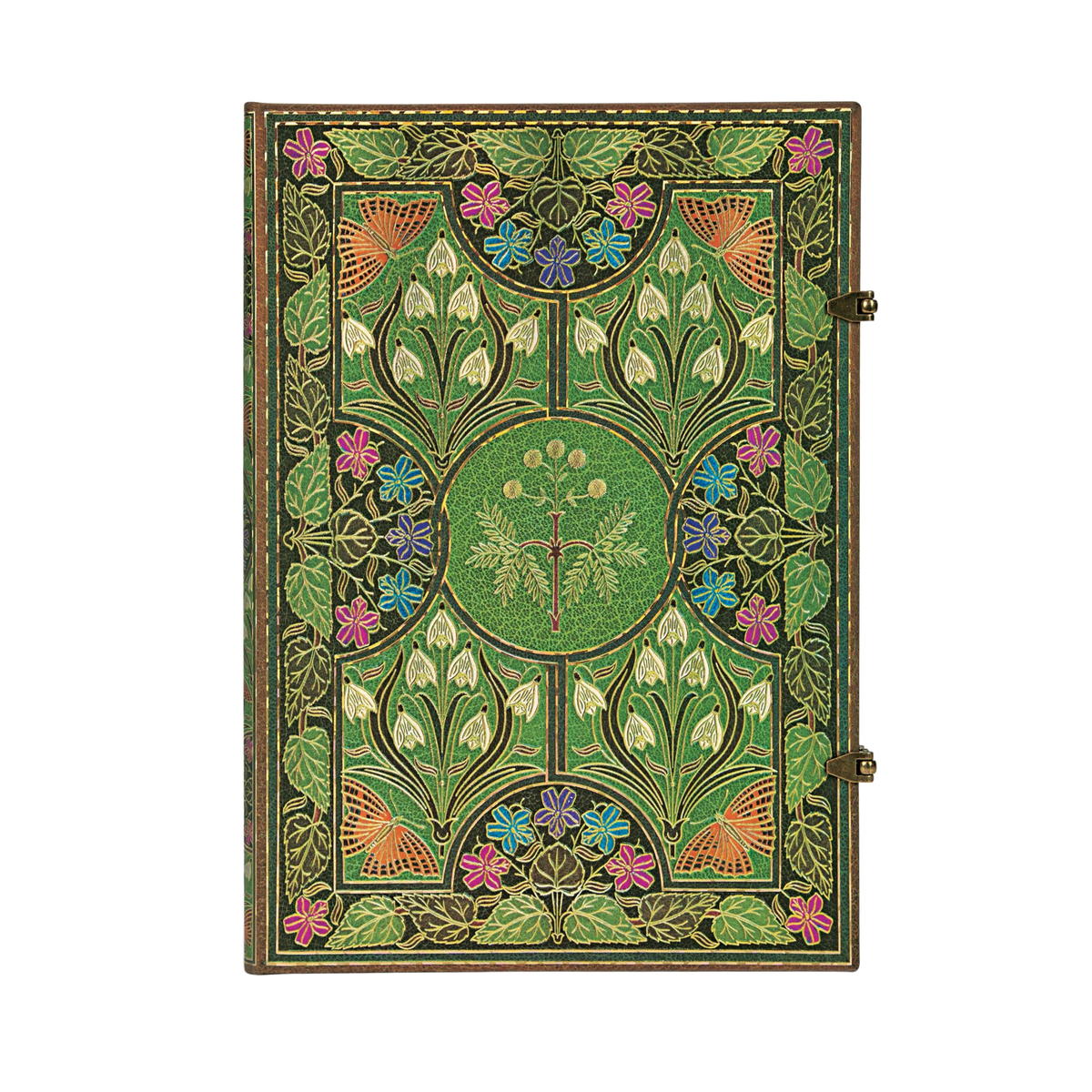 Paperblanks Poetry in Bloom Grande Hardback Journal – Plain, 128 Pages – front cover