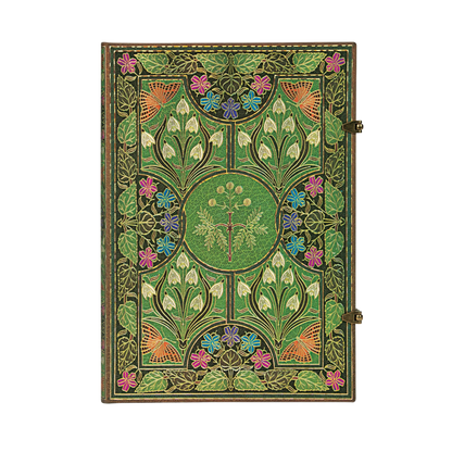 Paperblanks Poetry in Bloom Grande Hardback Journal – Plain, 128 Pages – front cover