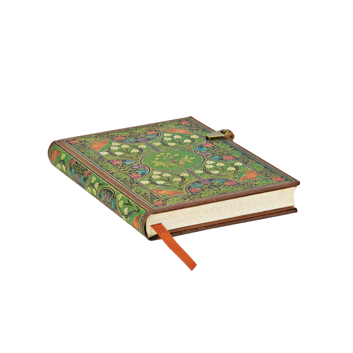 Paperblanks Poetry in Bloom Mini Hardback Journal – Lined, 208 Pages – page edge