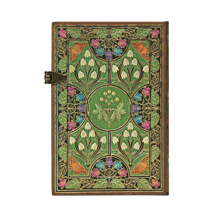 Paperblanks Poetry in Bloom Mini Hardback Journal – Plain, 208 Pages – back cover