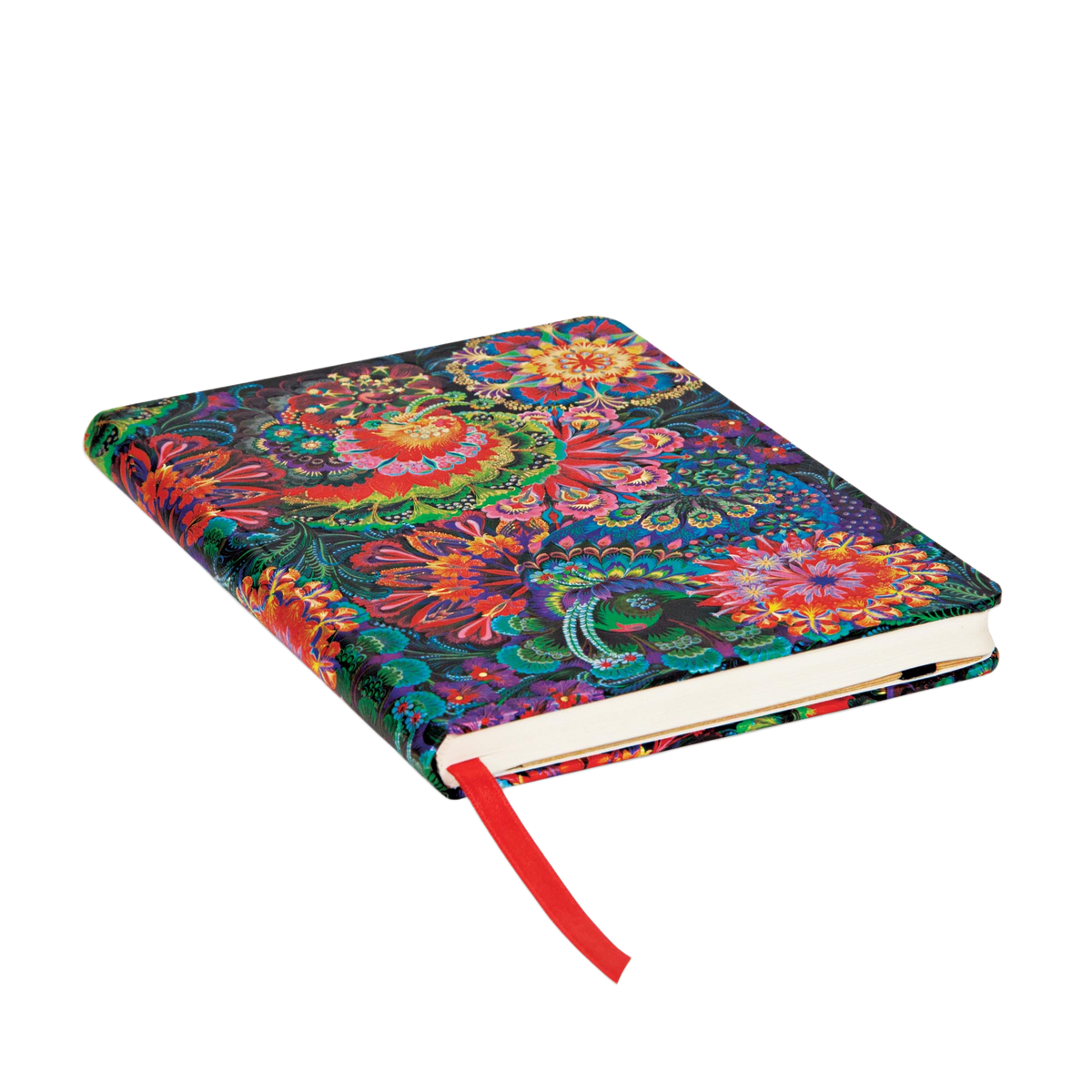 Paperblanks Moonlight Midi Hardback Journal – Plain, 176 Pages – page edge