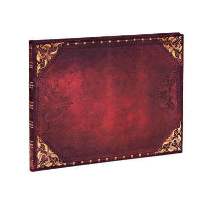 Paperblanks Urban Glam Hardback Guest Book – Plain, 144 Pages – angled view