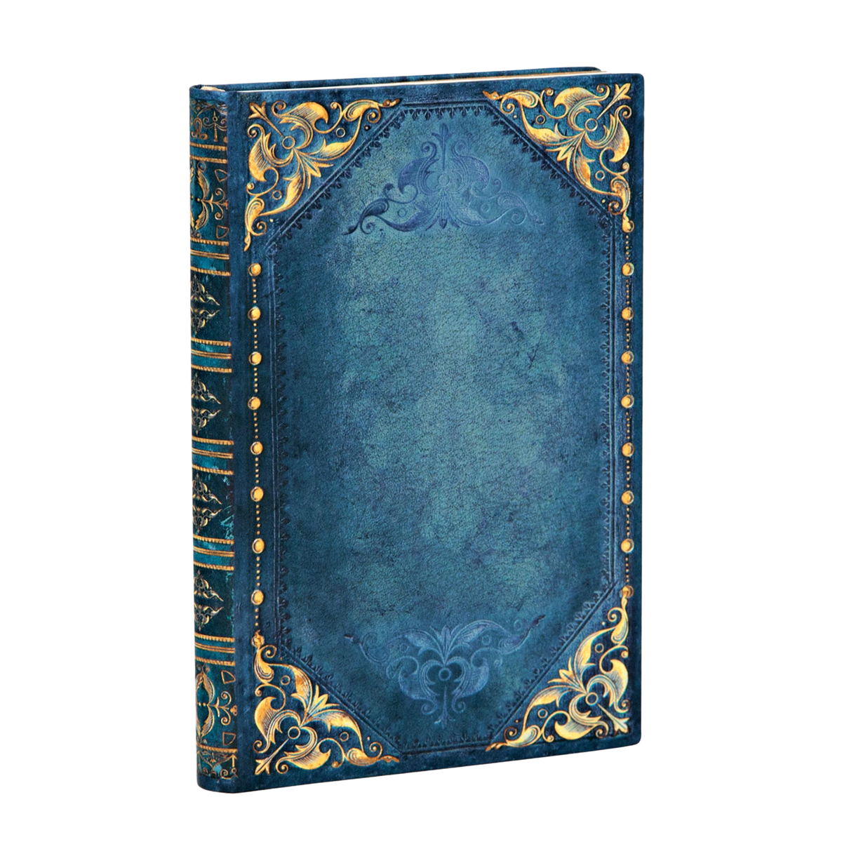 Paperblanks Peacock Punk Mini Hardback Journal – Lined, 176 Pages – angled view