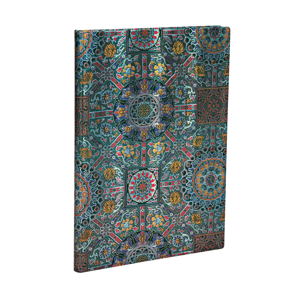 Paperblanks Padma Grande Hardback Journal – Plain, 128 Pages – angled view