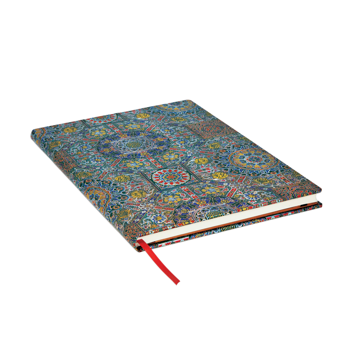 Paperblanks Padma Grande Hardback Journal – Plain, 128 Pages – page edge