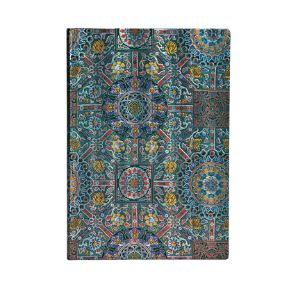 Paperblanks Padma Grande Hardback Journal – Plain, 128 Pages – front cover