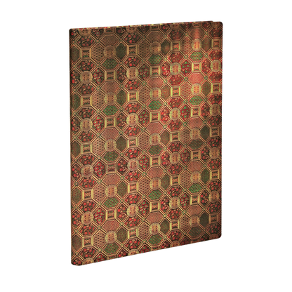 Paperblanks Mandala Grande Hardback Journal – Plain, 128 Pages – angled view