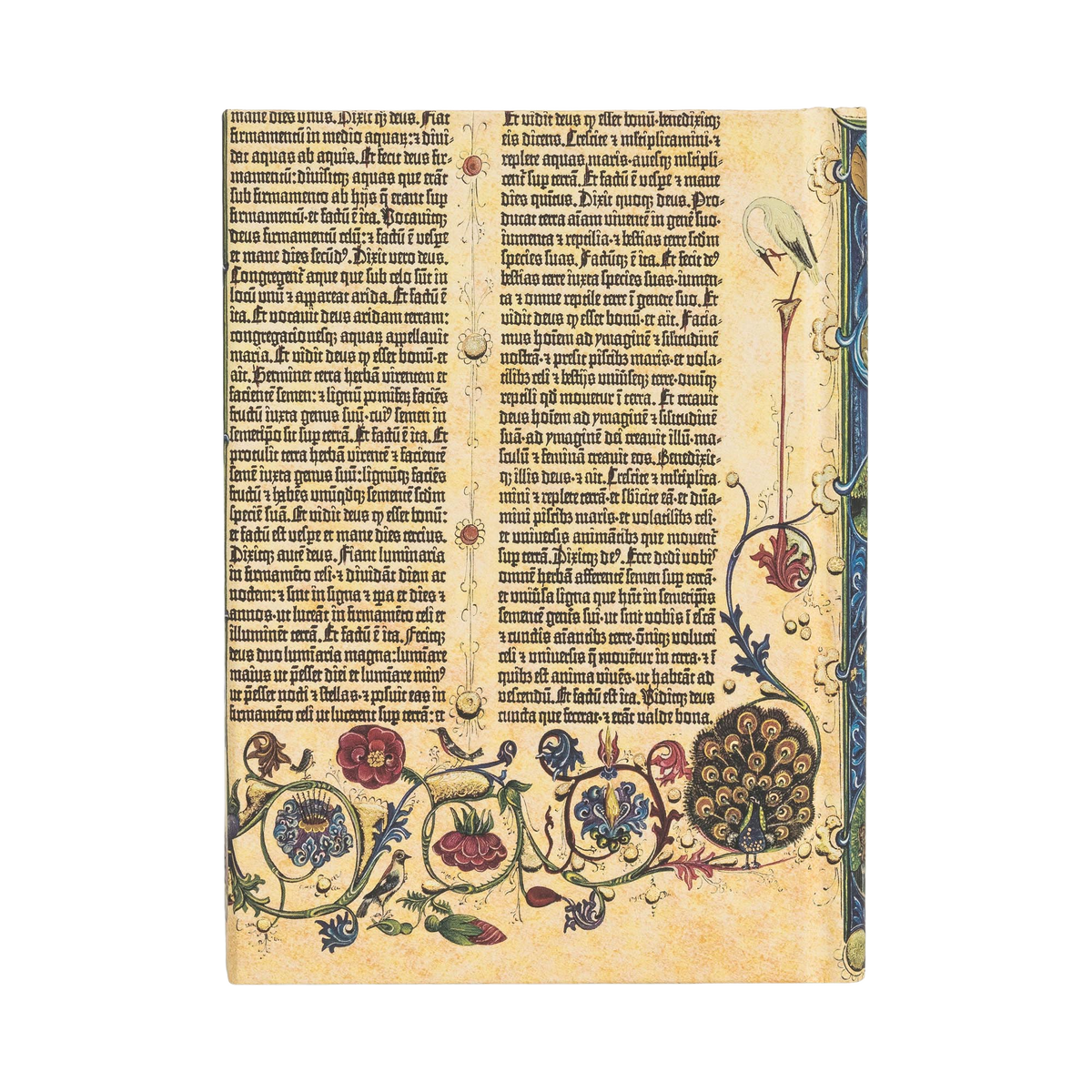 Paperblanks Genesis Midi Hardback Journal – Lined, 144 Pages – back cover
