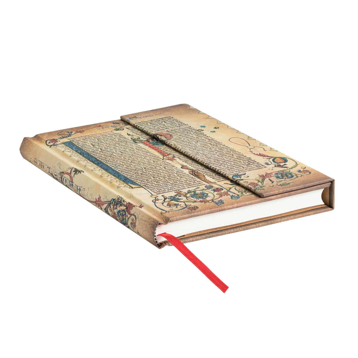 Paperblanks Parabole Midi Hardback Journal – Lined, 144 Pages – page edge