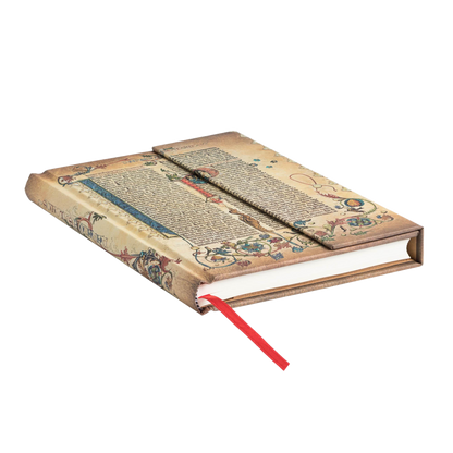 Paperblanks Parabole Midi Hardback Journal – Lined, 144 Pages – page edge