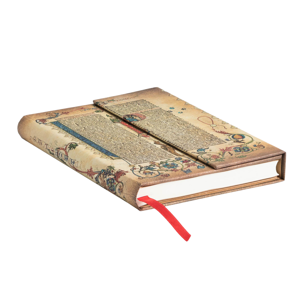 Paperblanks Parabole Mini Hardback Journal – Plain, 176 Pages – page edge