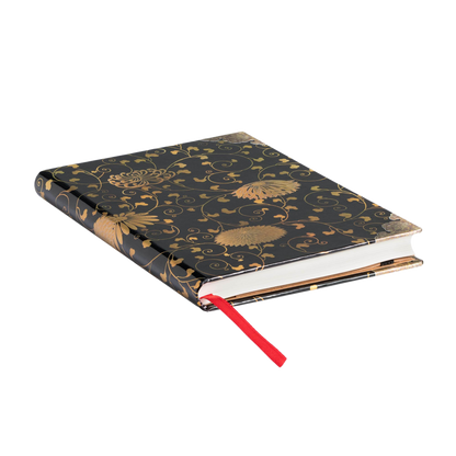 Paperblanks Karakusa Midi Hardback Journal – Lined, 144 Pages – page edge
