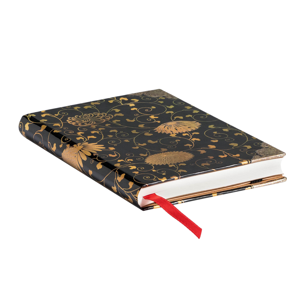 Paperblanks Karakusa Mini Hardback Journal – Lined, 176 Pages – page edge
